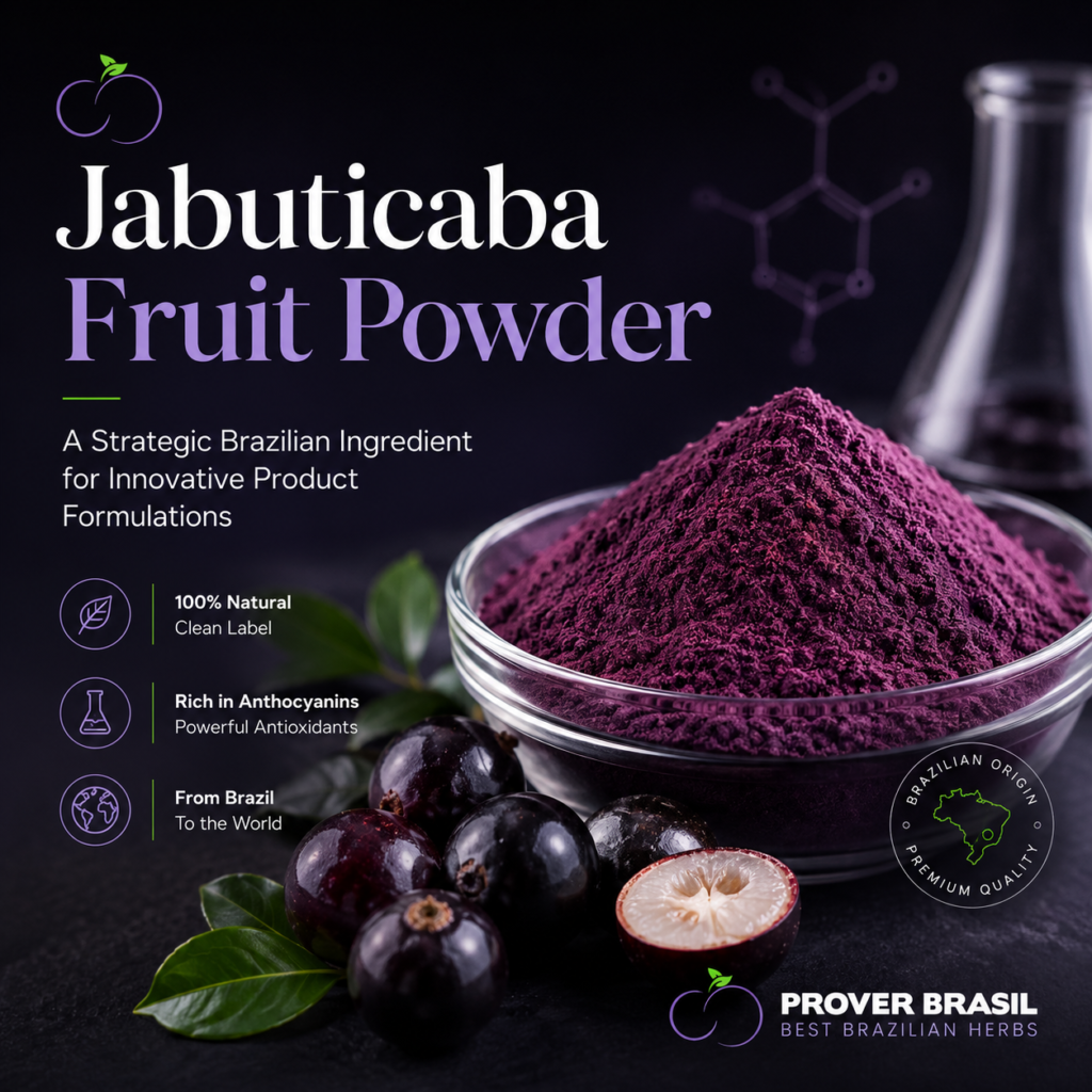 Jabuticaba Fruit Powder A Strategic Brazilian Ingredient for Innovative Product Formulations