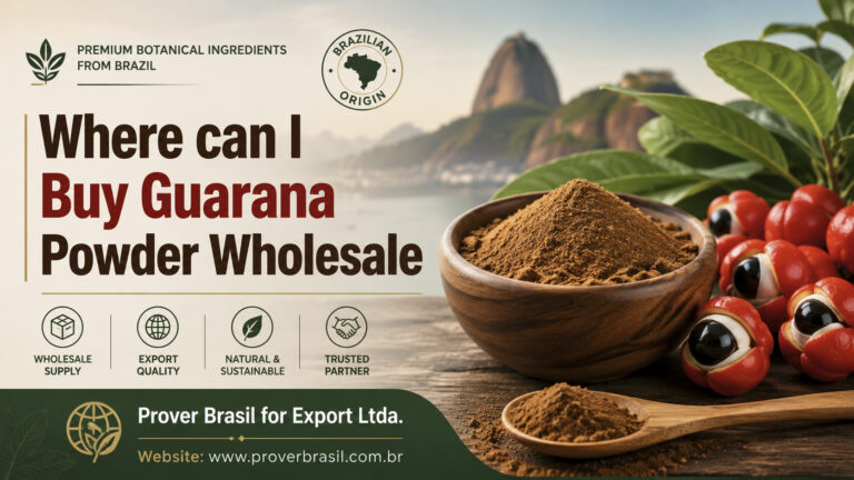 Where Can I Buy Guarana Powder Wholesale