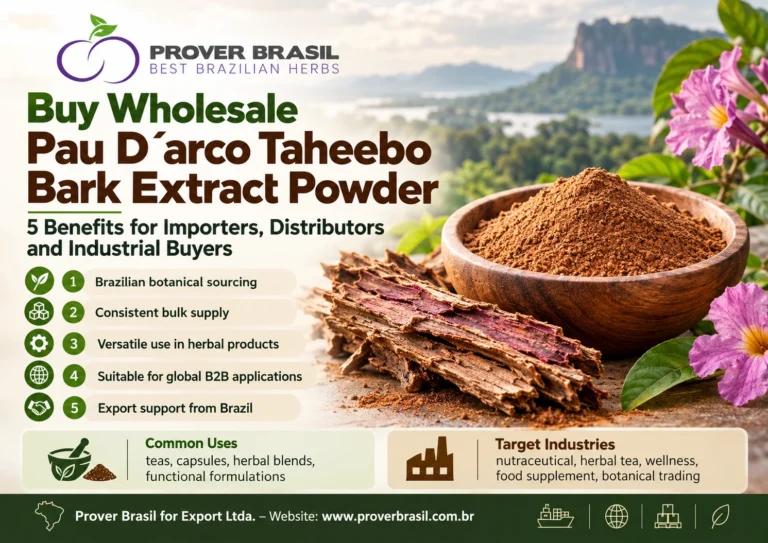 Buy Wholesale Pau D´arco Taheebo Bark Extract Powder from Brazil