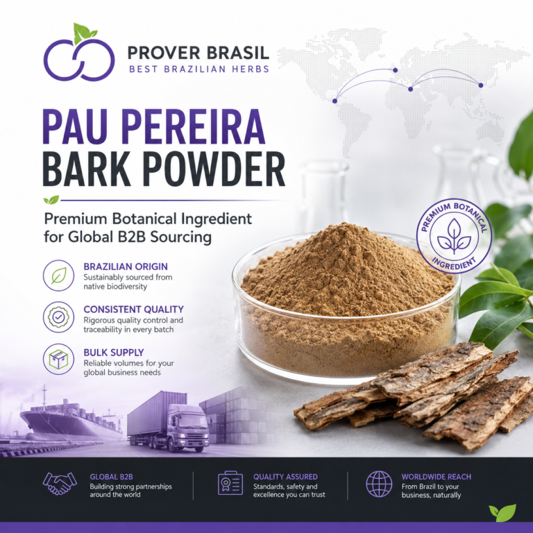 Pau Pereira Bark Powder Premium Botanical Ingredient for Global B2B Sourcing